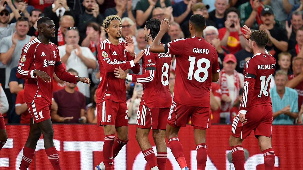 ผลบอล ลิเวอร์พูล ชนะ บอร์นมัธ ประเดิมชัยพรีเมียร์ลีก 2025-26