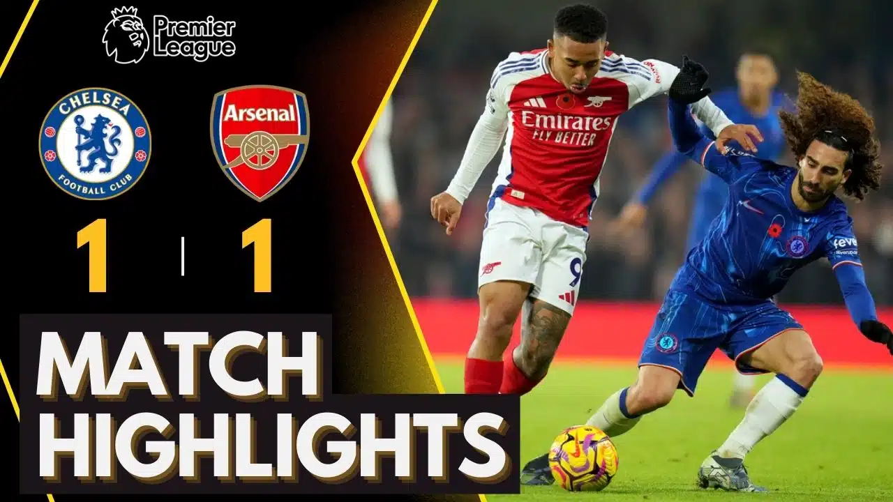 ไฮไลท์บอล เชลซี 1-1 อาร์เซน่อล