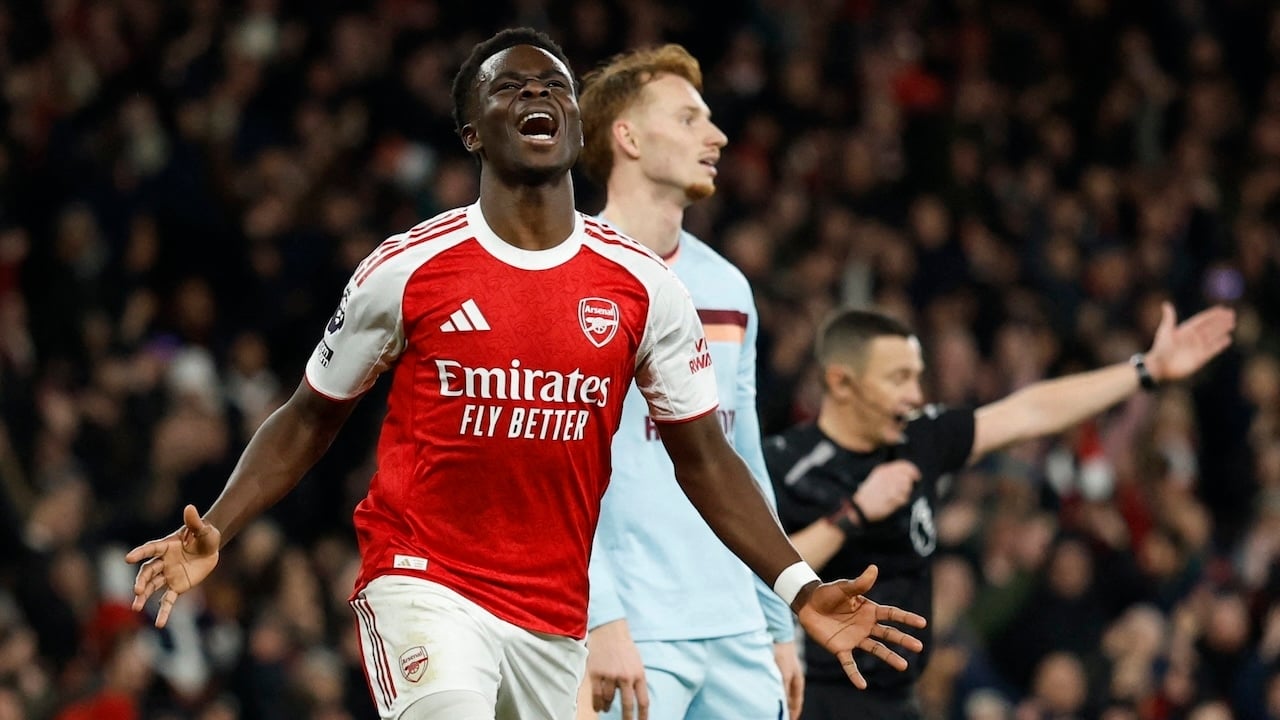 ไฮไลท์ฟุตบอล อาร์เซน่อล 2-0 เบรนท์ฟอร์ด