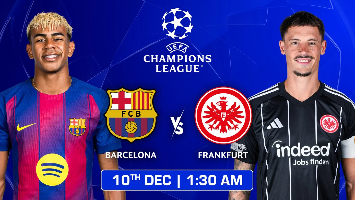 ไฮไลท์ฟุตบอล บาร์เซโลนา 2-1 แฟรงค์เฟิร์ต