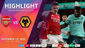 ไฮไลท์ฟุตบอล อาร์เซน่อล 2-1 วูล์ฟแฮมป์ตัน